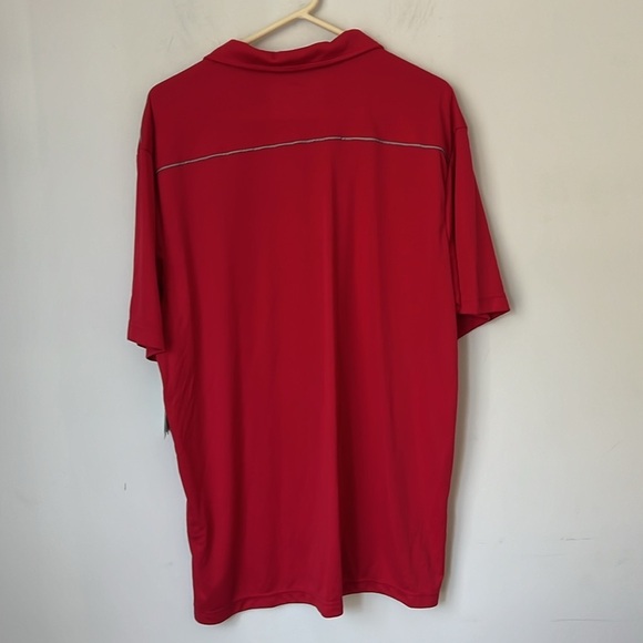 Colosseum Men's Ohio State Buckeyes Scarlet Polo Size XXL New with Tags + - Picture 5 of 5